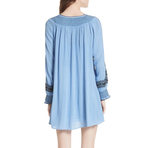 Free People Wind Willows Mini Dress - Picture 2 of 4